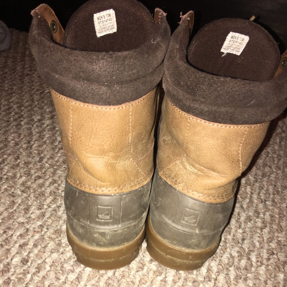 Men’s sperry boots